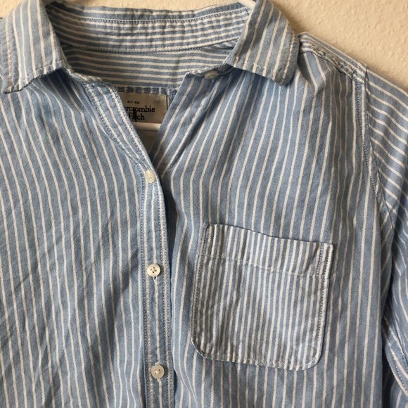 Striped button up - Picture 2 of 2